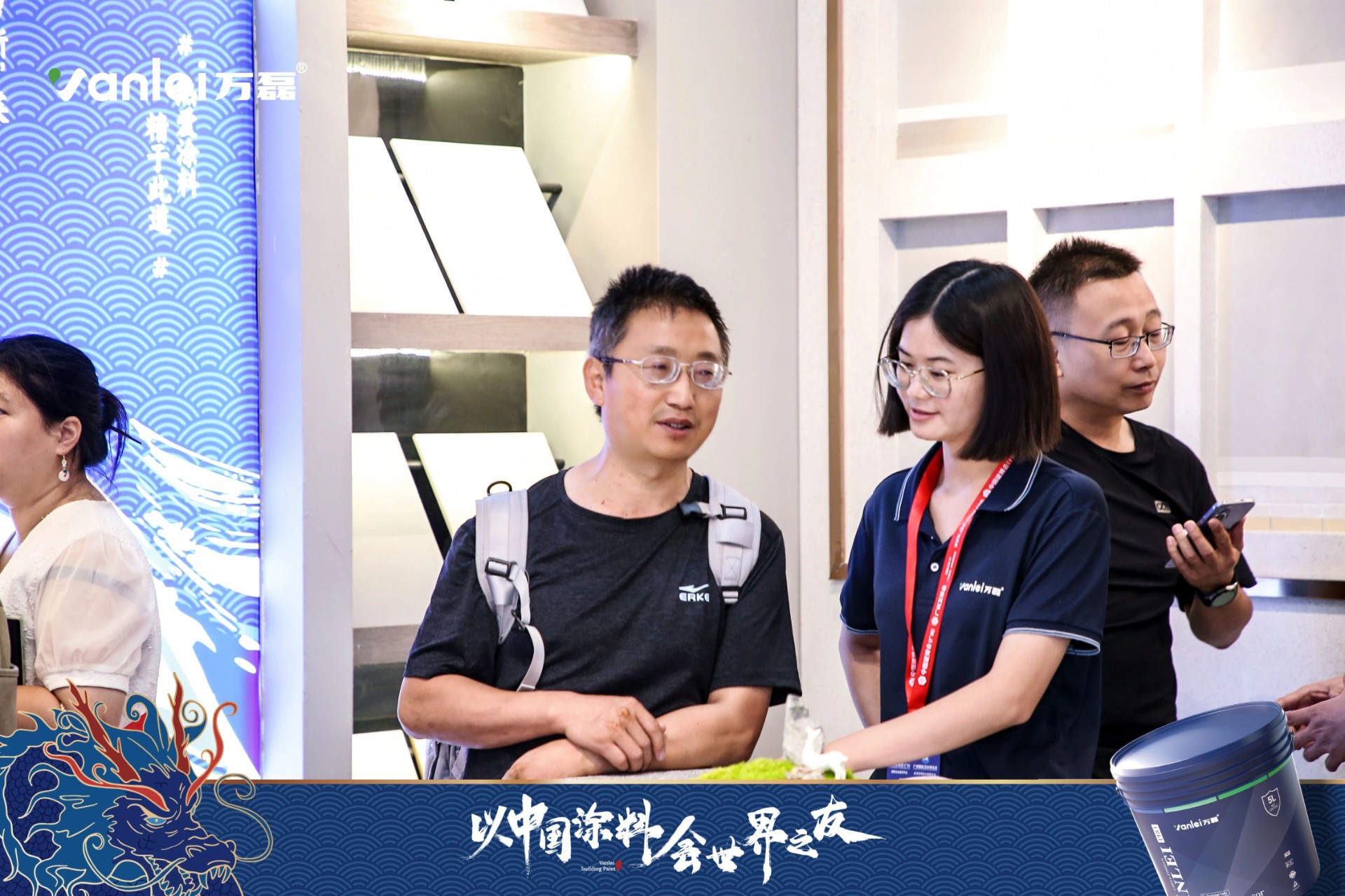 七年蟬聯(lián)展館人氣王！萬磊涂料，以中國涂料，會世界之友