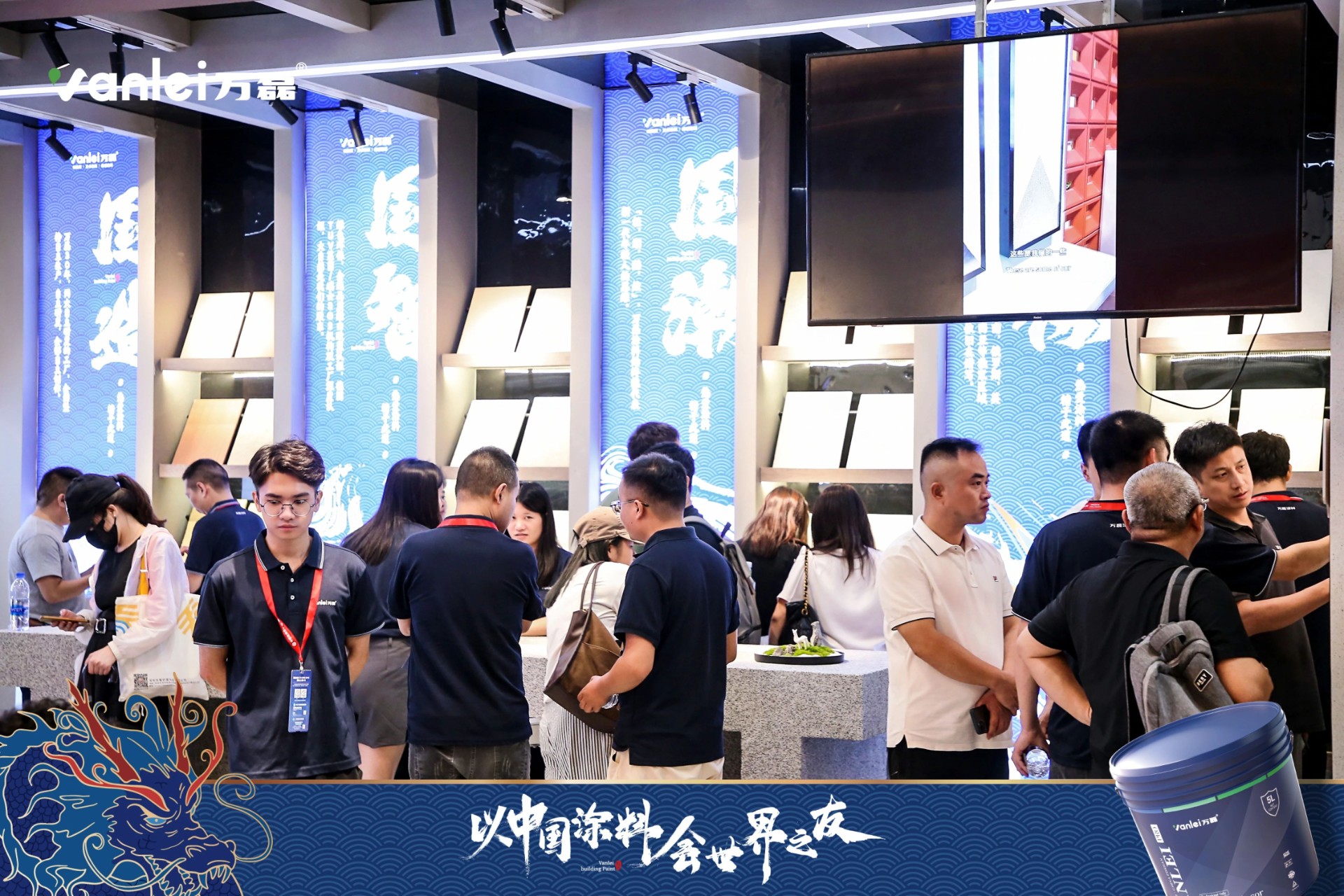 七年蟬聯(lián)展館人氣王！萬磊涂料，以中國涂料，會世界之友
